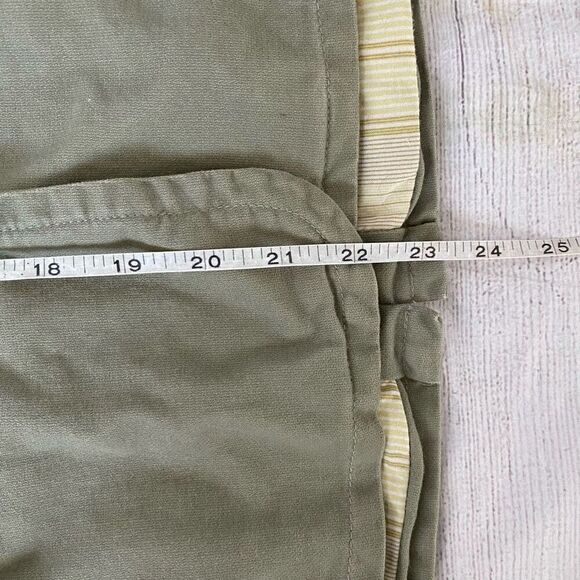 Old Navy women L 2 button fully lined canvas jacket green - Picture 10 of 12